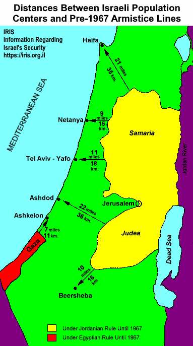 Israel's Pre-1967 Borders