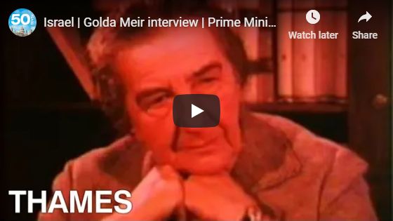 Interview with Golda Meir
